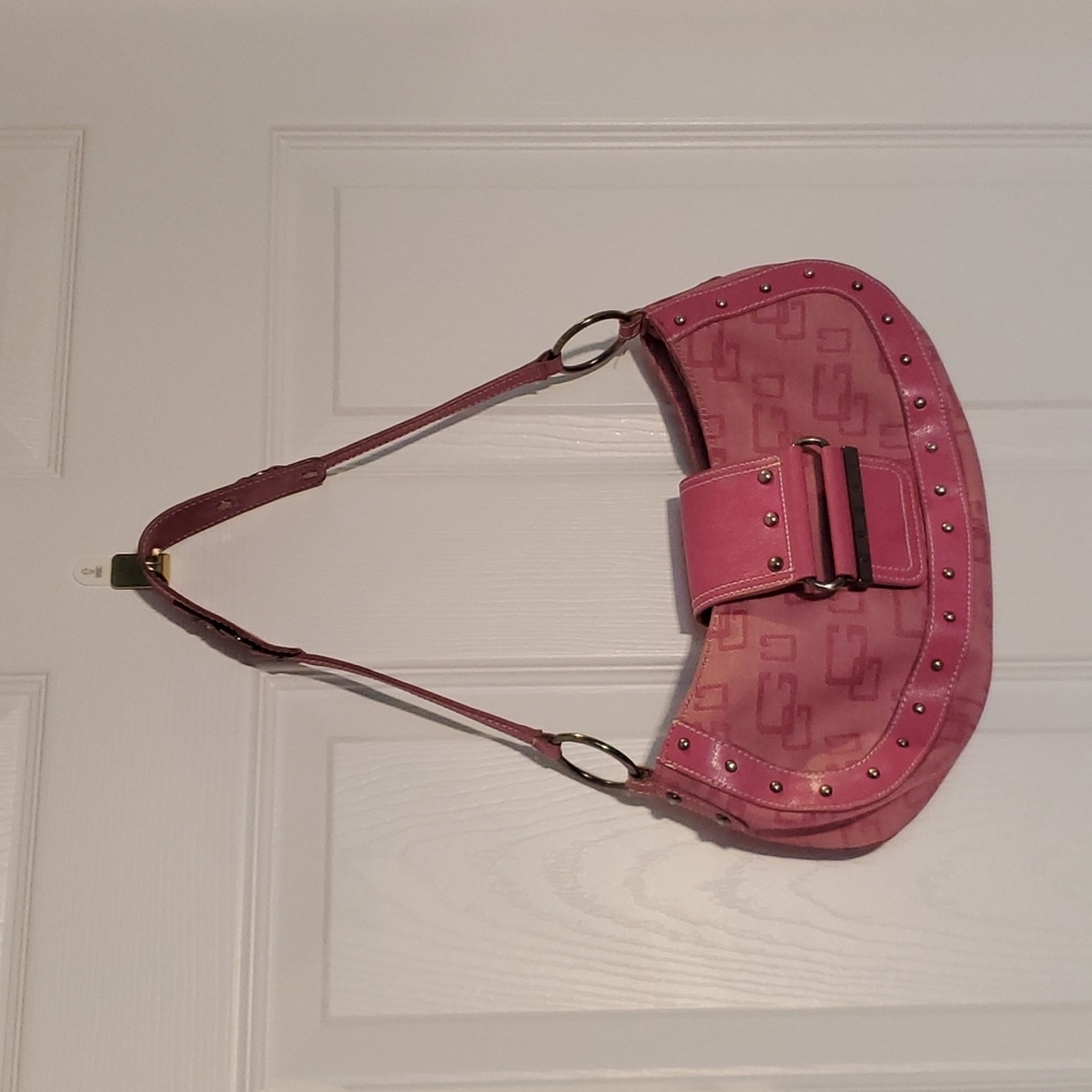 GUESS pink purse